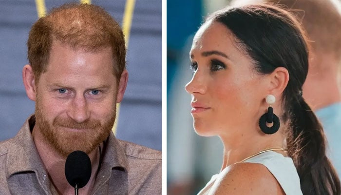 Meghan Markle reducing herself in front of Prince Harry