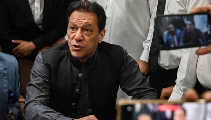 Former prime minister Imran Khan. —AFP/File