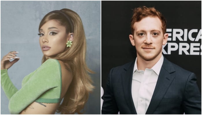 Ethan Slater and Ariana Grande reportedly got together while filming Wicked