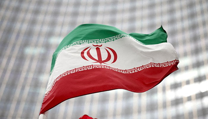 Iranian flag flies in front of the UN office building, housing IAEA headquarters, in Vienna, Austria, May 24, 2021. — Reuters