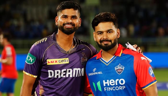 Indias Rishabh Pant with Shreyas Iyer. — X/IPL