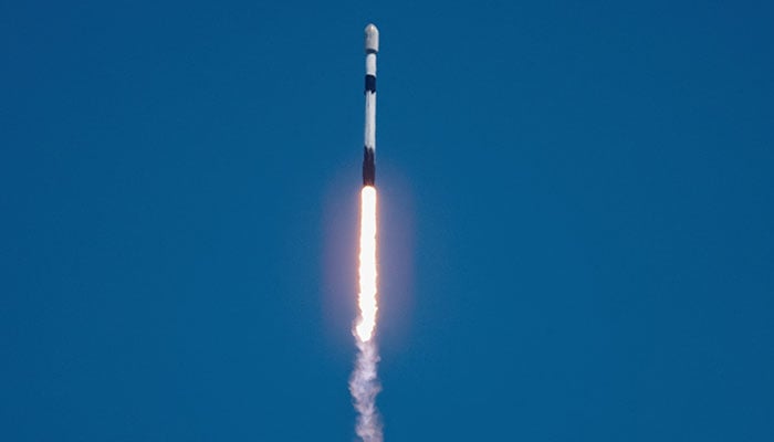 A SpaceX Falcon 9 rocket is launched, carrying 23 Starlink satellites into low Earth orbit in Cape Canaveral, Florida, US, May 6, 2024. — Reuters