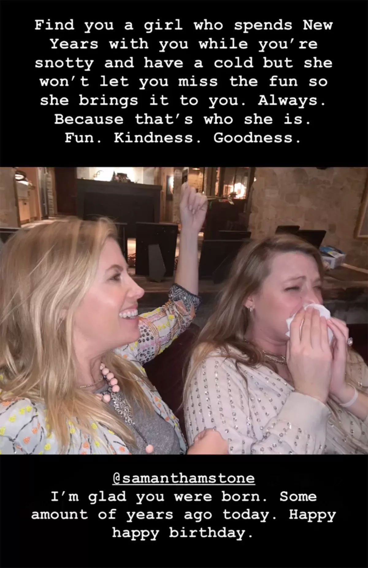 Blake Lively raves about her best friend on special day