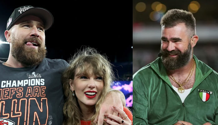 Taylor Swift gets wonderful person title from Travis Kelces brother Jason