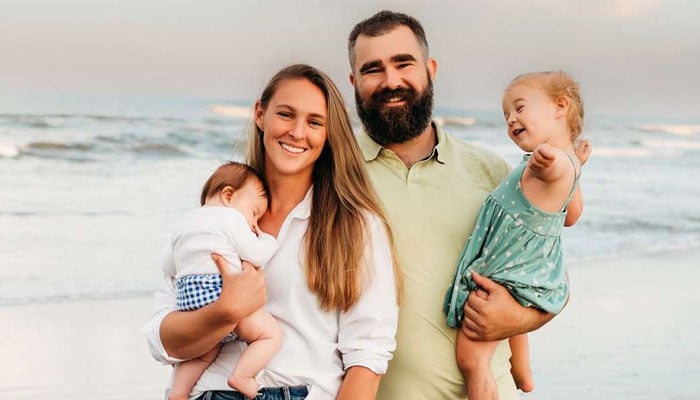 Jason Kelce hints baby no. 4 might be the last hurrah