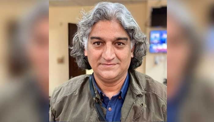 The image shows senior journalist Matiullah Jan. — X@Matiullahjan919/File