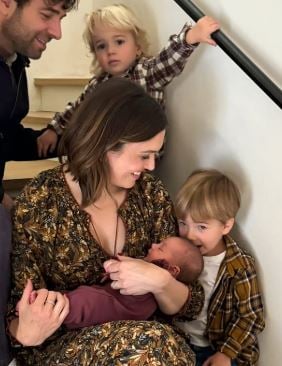 Mandy Moore celebrates Thanksgiving with her sweet family of five