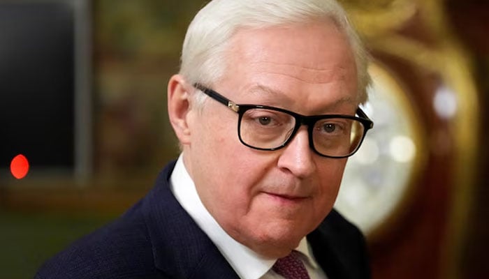 Russias Deputy Foreign Minister Sergei Ryabkov attends a meeting of Russian Foreign Minister Sergey Lavrov with Colombian Foreign Minister Luis Gilberto Murillo in Moscow, Russia, Thursday, Nov. 14, 2024. — Reuters