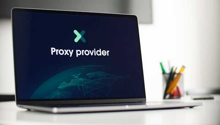 A representational image showing a laptop screen with proxy provider written on it. — Pexels/File