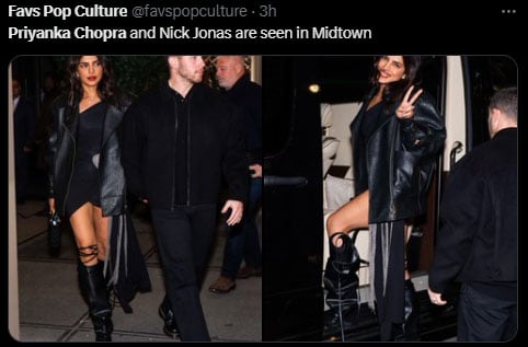 Priyanka Chopra and Nick Jonas spent weekend together