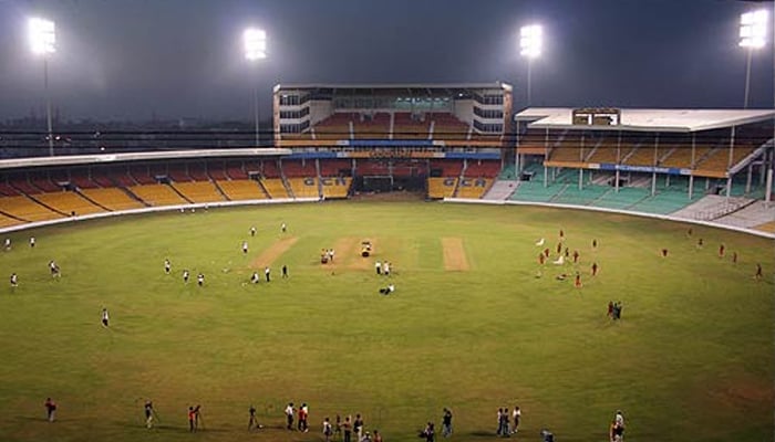 A representational image of a cricket stadium in India. — AFP/file