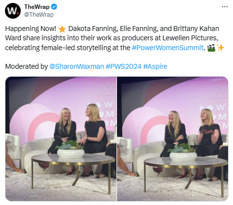 Dakota, Elle Fanning turn heads with coordinated looks at TheWraps event