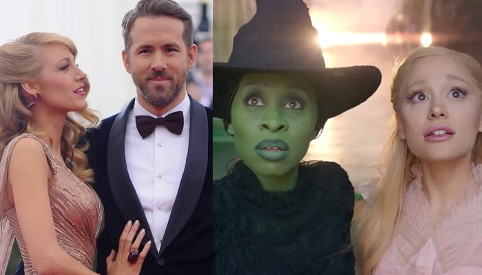 Ryan Reynolds, Blake Lively support Ariana Grande, Cynthia Erivos Wicked