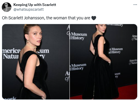 Scarlett Johansson turns heads with glam at Museum Gala