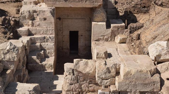 2,100-year-old Egyptian temple hidden in cliff unearthed by archaeologists