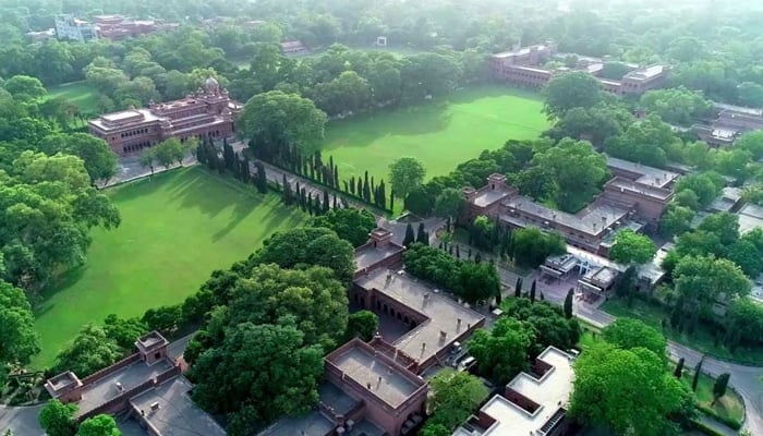 A birds eye view of the Aitchison College campus in Lahore. — Aitchison College/Website