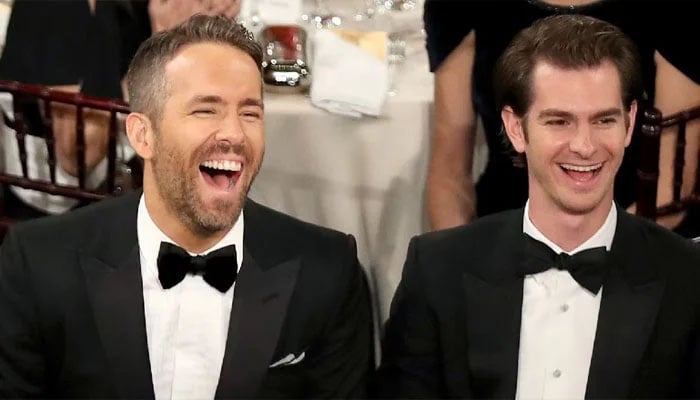 Ryan Reynolds gushes over amazing Andrew Garfield