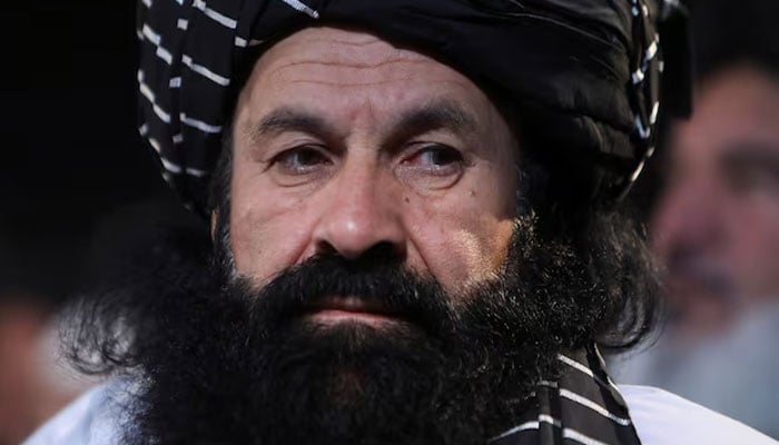 Afghan Talibans Refugee & Repatriation Minister Haji Khalil ur Rahman Haqqani. — Reuters/File