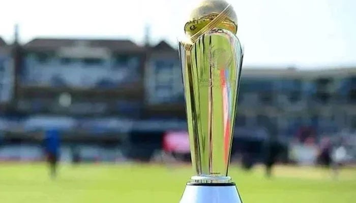 An undated picture of ICC Champions Trophy. — AFP/File