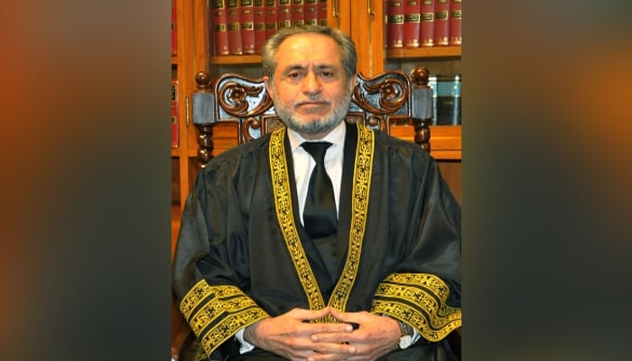 Supreme Court Justice Jamal Khan Mandokhail. — SC website