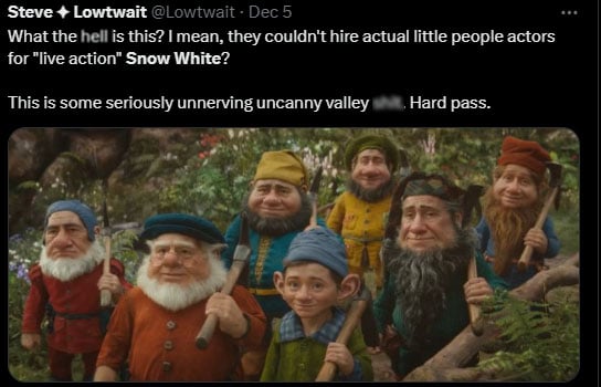 Snow White trailer raises eyebrows over movie casting