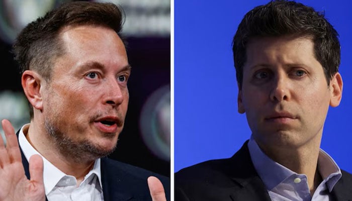 Tesla CEO Elon Musk and CEO Sam Altman. — Reuters/File