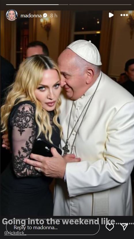 Madonna adds fuel to her controversy with the Catholic Church