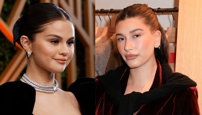 Hailey Bieber appears for rare outing after supporting Selenas engagement