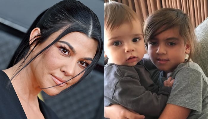 Kourtney Kardashian celebrates her birthday boys Mason and Reign