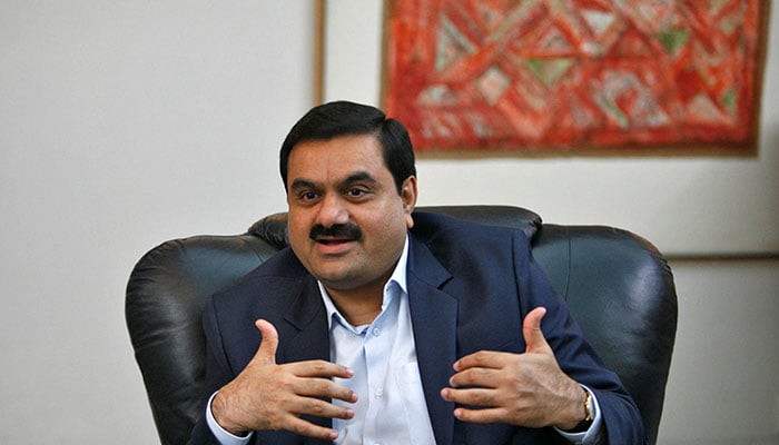 Indian billionaire Gautam Adani speaks during an interview in the western Indian city of Ahmedabad, September 24, 2012. — Reuters