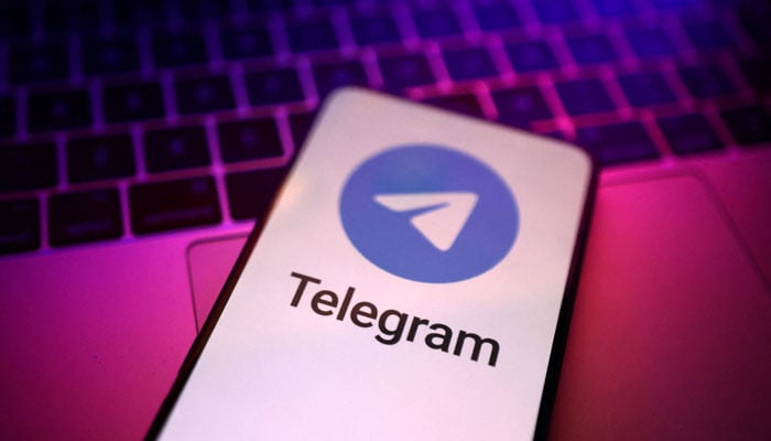 Telegram app logo is seen in this illustration taken, August 27, 2024. — Reuters