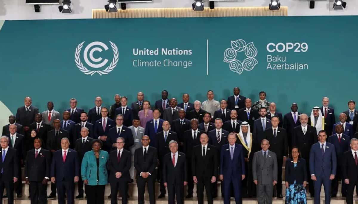 World leaders attending the UN climate change COP29 conference in Baku, Azerbaijan on November 12, 2024. — Reuters