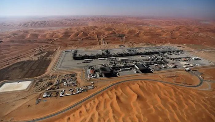 General view of Aramcos oil field in the Empty Quarter, Shaybah, Saudi Arabia, January 12, 2024. — Reuters