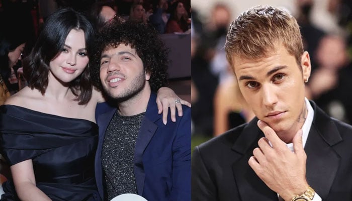 Justin Bieber reacts to Selena Gomezs engagement to Benny Blanco