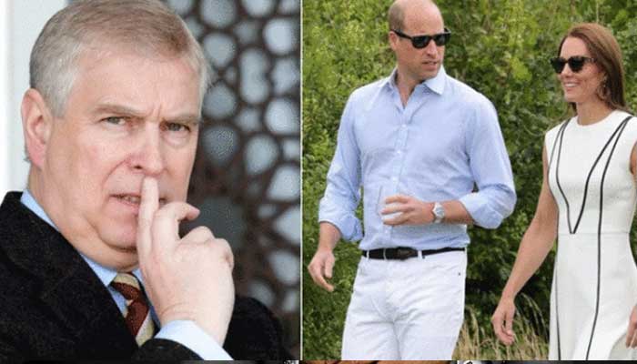 Prince Andrew preempts Prince William, Kate Middleton