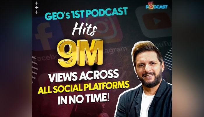 Geo’s first podcast receives 9 million views. — Geo News