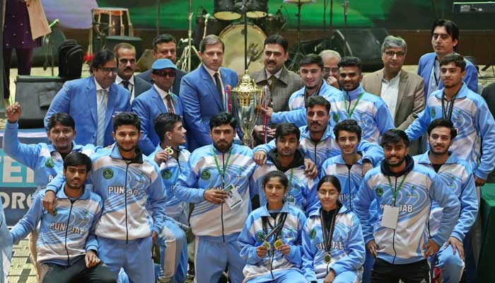 Punjab emerge as the winner of the Quaid-e-Azam Interprovincial Games. — Facebook/PakistanSportsBoard