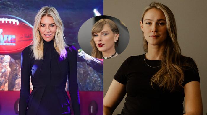 Kylie Kelce spills beans on Charissa Thompson's dance at Taylor Swift's concert