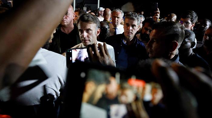 WATCH: President Macron heckled by angry residents of cyclone-hit Mayotte