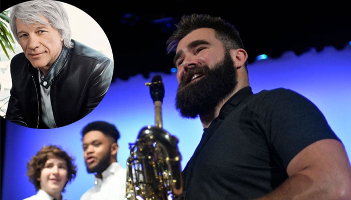 Jon Bon Jovi, Jason Kelce collaborate for Christmas classic cover