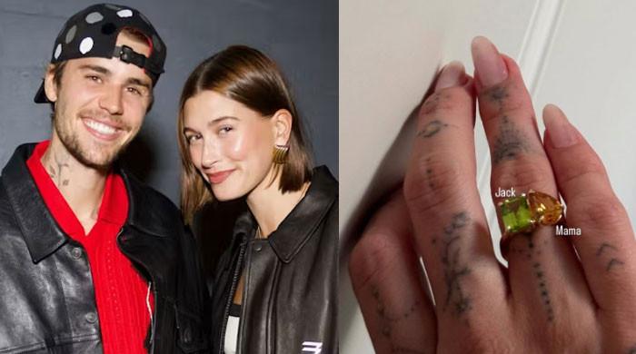 Hailey Bieber flashes new bling with sweet nod to baby Jack