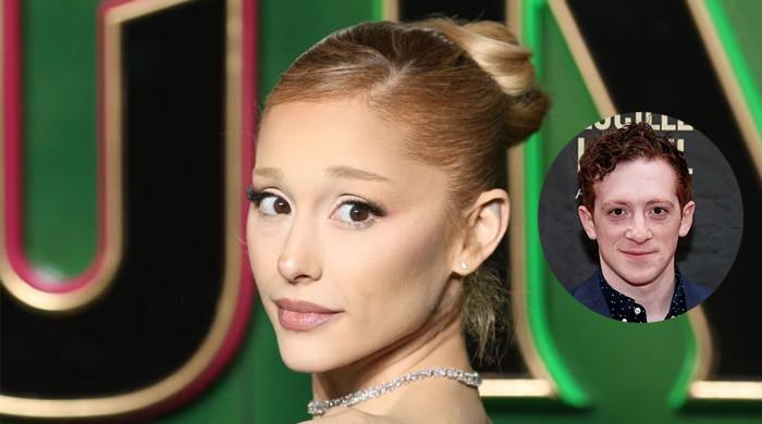 Ariana Grande’s fans question beau Ethan Slater’s presence in ‘Wicked’ BTS