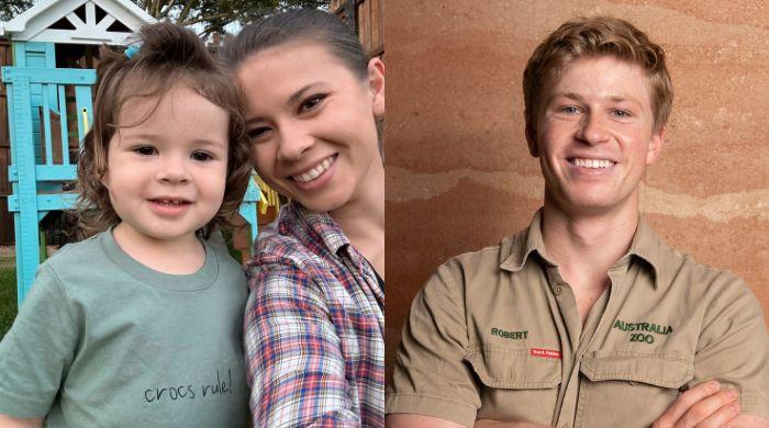 Bindi Irwin’s daughter follows uncle Robert’s footsteps in jaw-dropping fashion moment