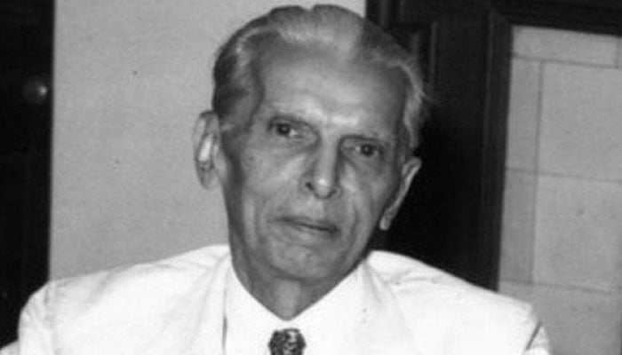 The image shows Quaid-i-Azam Muhammad Ali Jinnah. — AFP/File