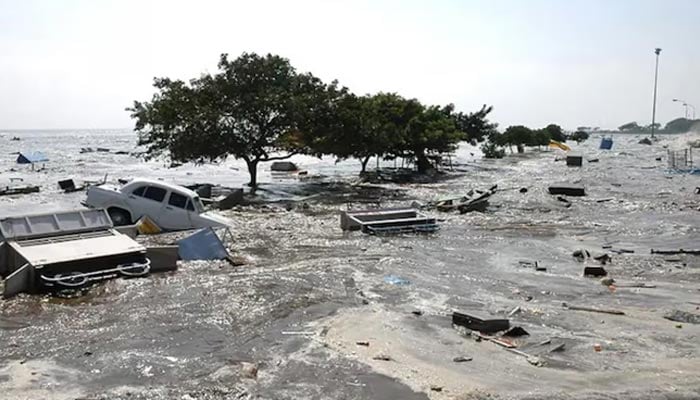 Aftermath of the 2004 tsunami. — Reuters/File