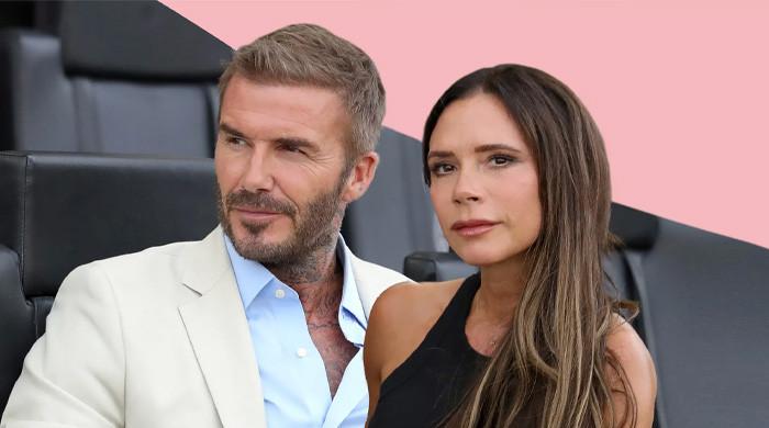 David, Victoria Beckham spread Christmas cheer with Santa Claus in Miami