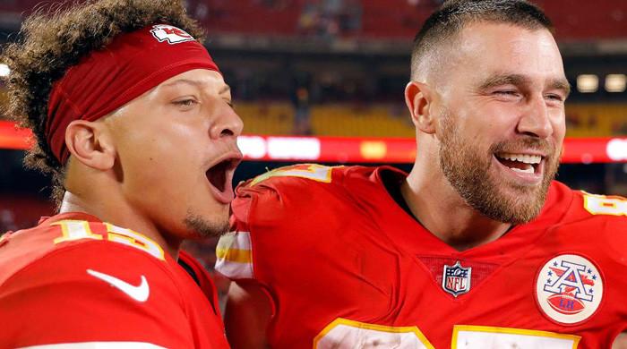 Patrick Mahomes skips football cake for THIS reason with Travis Kelce