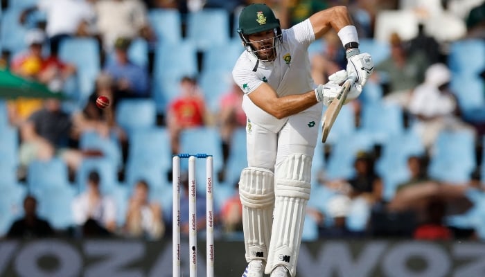 Markram’s half-century steadies South Africa after early woes in first Test against Pakistan