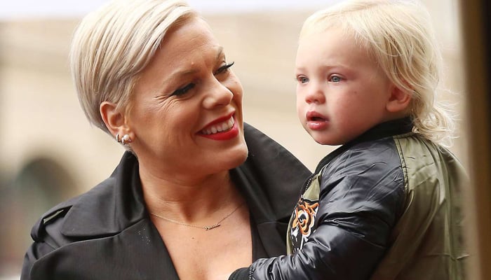 Pink gushes over son Jameson on his 8th birthday