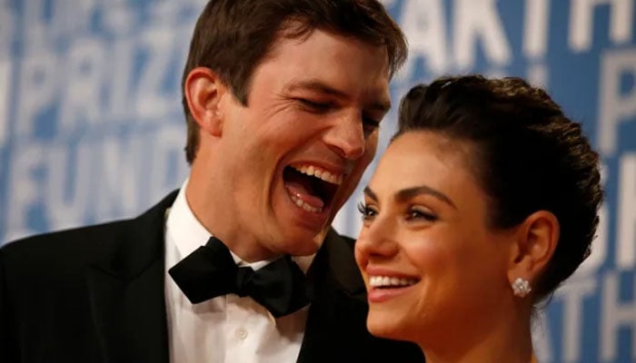 Ashton Kutcher, Mila Kunis make rare public appearance amid divorce rumours